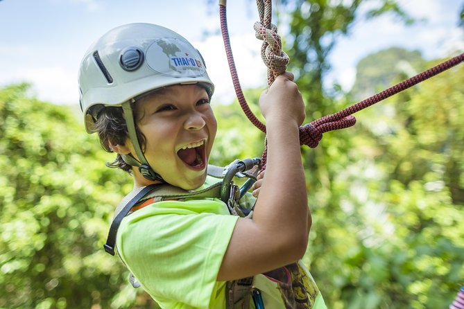 ZONE A PACKAGE Zipline Adventure - Getting There from Ao Nang, Krabi Town, or Klong Muang