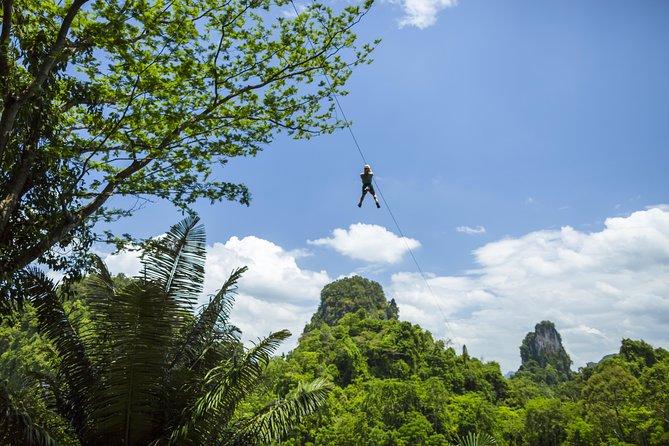ZONE A PACKAGE Zipline Adventure - Snacking, Water, and Mosquito Repellent: The Included Extras That Save the Day